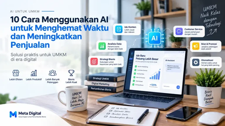 AI untuk UMKM dan pemanfaatan kecerdasan buatan untuk bisnis