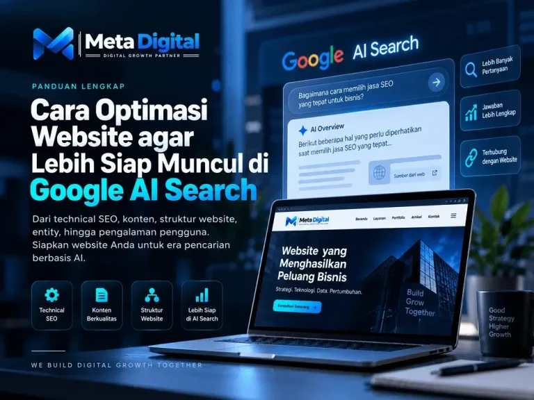 optimasi website Google AI Search
