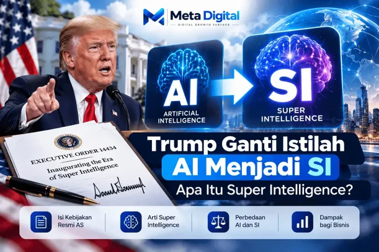 Trump ganti istilah AI menjadi SI