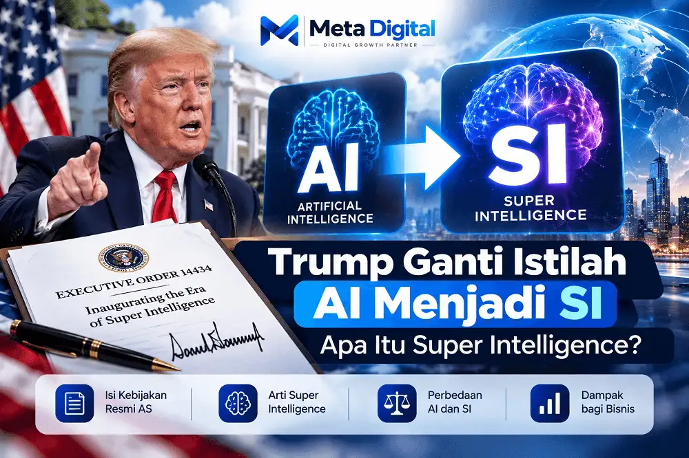 Trump ganti istilah AI menjadi SI